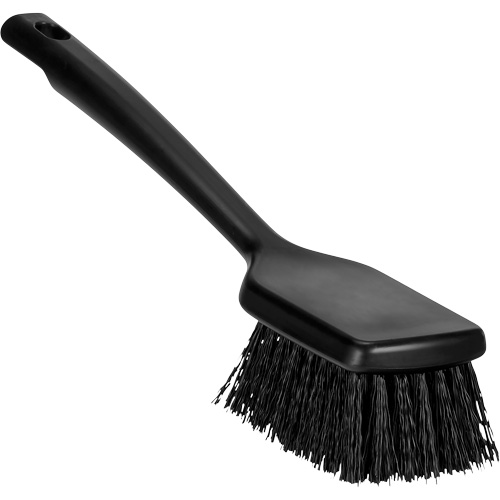 ColorCore Short Handle Brush, Stiff Bristles, 12" Long, Black D. Morneault & Fils