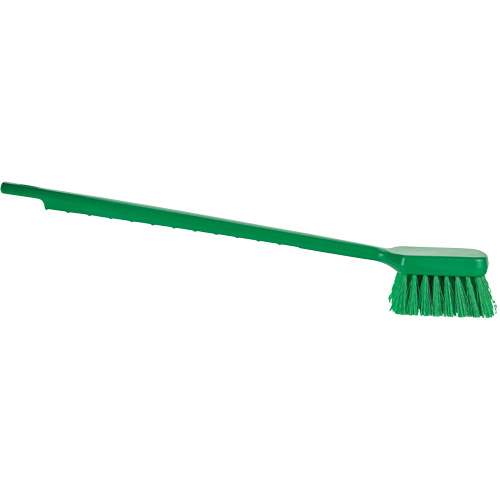 Brosse &agrave; manche long ColorCore, Soies Ferme, Longueur de 20", Vert D. Morneault & Fils
