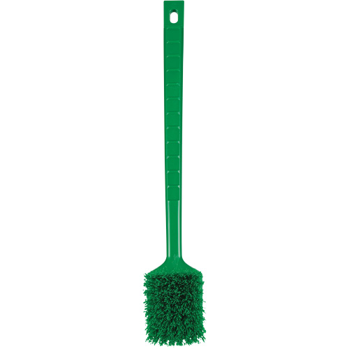 Brosse &agrave; manche long ColorCore, Soies Ferme, Longueur de 20", Vert D. Morneault & Fils