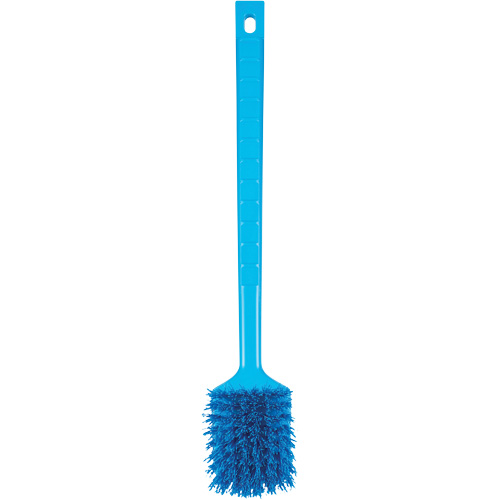 Brosse &agrave; manche long ColorCore, Soies Ferme, Longueur de 20", Bleu D. Morneault & Fils