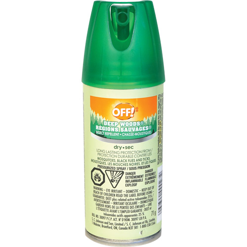 OFF! Deep Woods&reg; Insect Repellent, 25% DEET, Spray, 100 ml D. Morneault & Fils