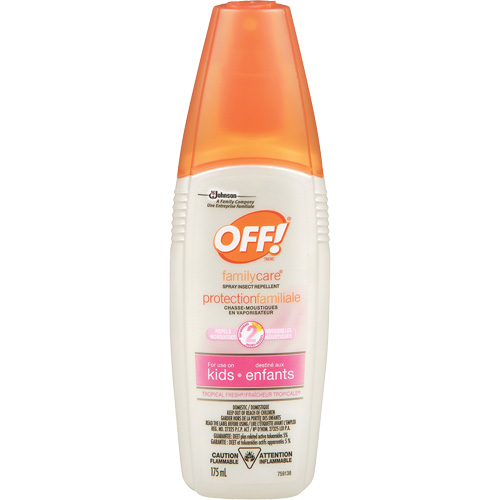 OFF! FamilyCare&reg; Tropical Fresh&reg; Insect Repellent, 5% DEET, Spray, 175 ml D. Morneault & Fils