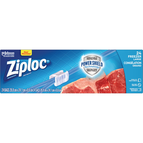 Ziploc&reg; Slider Freezer Bags D. Morneault & Fils