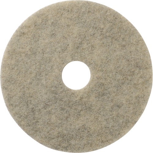 Porko Plus Floor Pads, 19", Buffing/Burnishing, Beige D. Morneault & Fils