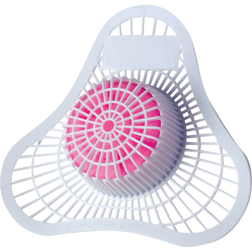 Health Gards&reg; Urinal Screens with Non-Para Block D. Morneault & Fils