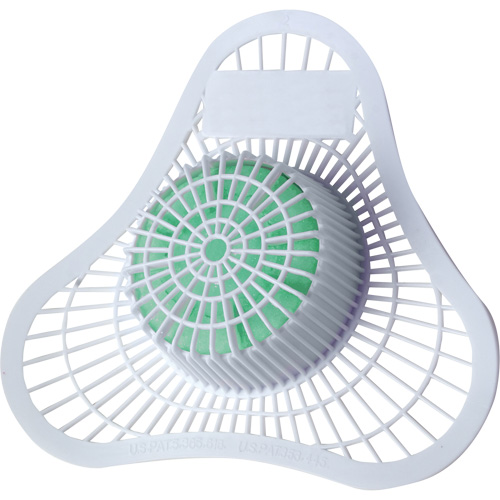 Health Gards&reg; Urinal Screens with Non-Para Block D. Morneault & Fils