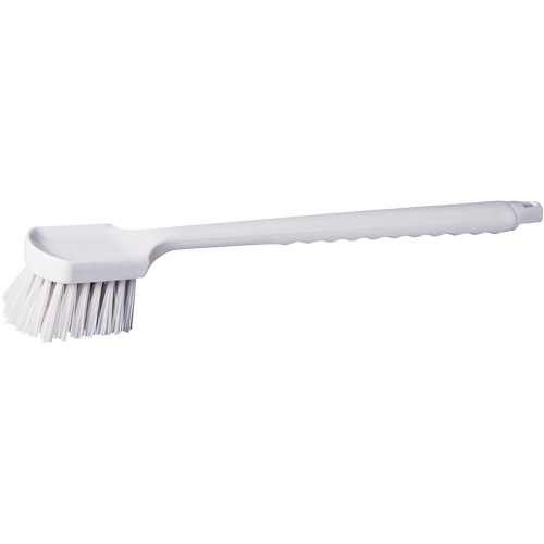 Brosse &agrave; chaudron &agrave; manche long, 20" l, Soies Polypropyl&egrave;ne, Blanc D. Morneault & Fils