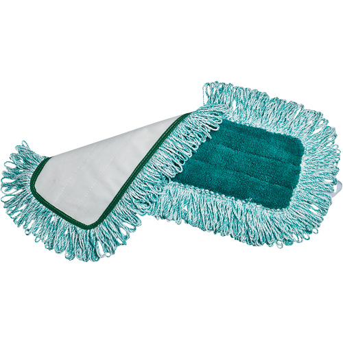 Dry Pad with Fringe, Hook and Loop Style, Microfibre/Polyester, 18" L x 5-3/4" W D. Morneault & Fils