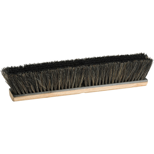 Push Broom Head, 18", Fine, PVC/Animal Hair Bristles D. Morneault & Fils