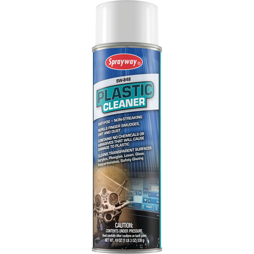 Plastic Cleaner, 19 fl. oz., Aerosol Can D. Morneault & Fils