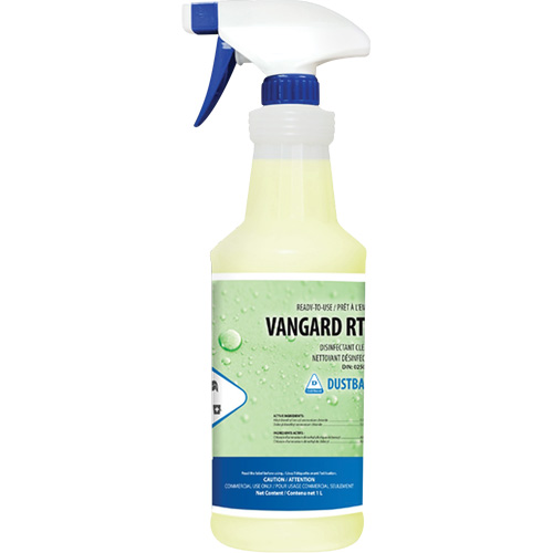 D&eacute;sinfectant pr&ecirc;t &agrave; l'emploi Vanguard, 1 L, Bouteille &agrave; g&acirc;chette D. Morneault & Fils