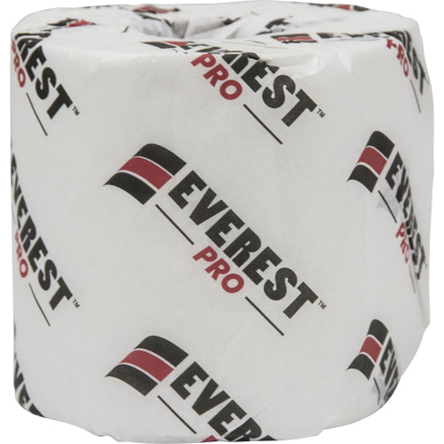 Everest Pro Toilet Paper, 2 Ply, 420 Sheets/Roll, 105' Length, White D. Morneault & Fils