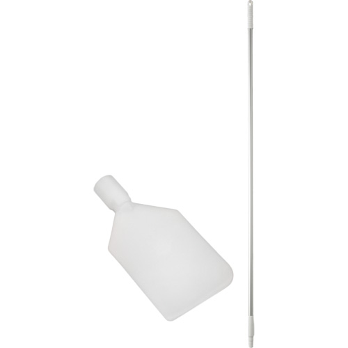 Paddle Scraper with Handle, White, 4-1/3" W x 59" L D. Morneault & Fils