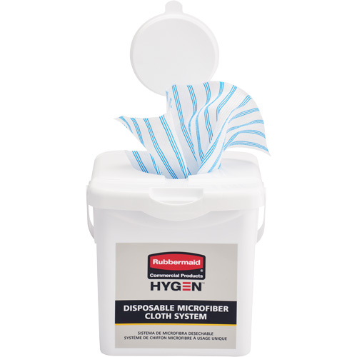 Microfibre Cloth Charging Bucket, White D. Morneault & Fils