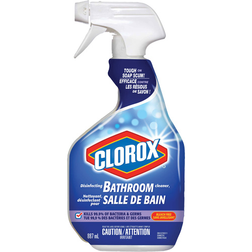 Nettoyant d&eacute;sinfectant pour salle de bain, 887 ml, Bouteille &agrave; g&acirc;chette D. Morneault & Fils