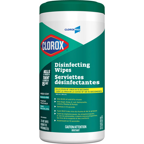 Disinfecting Wipes, 75 Count D. Morneault & Fils