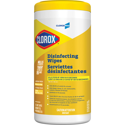 Disinfecting Wipes, 75 Count D. Morneault & Fils