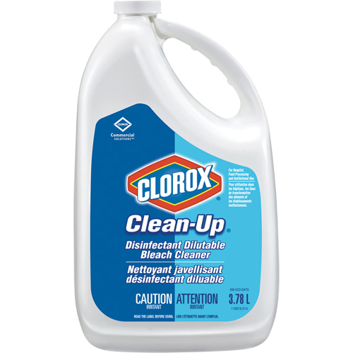 Clean-Up&reg; with Bleach Surface Disinfectant Cleaner, 3.78 L, Jug D. Morneault & Fils