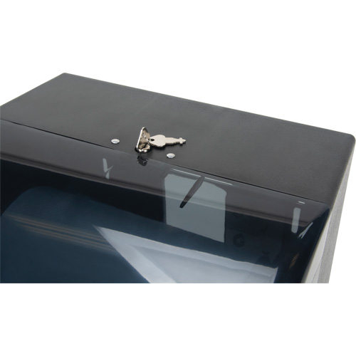 Hand Towel Roll Dispenser, Manual, 10.63" W x 9.84" D x 13.78" H D. Morneault & Fils