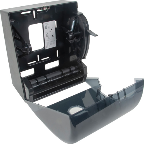 Hand Towel Roll Dispenser, Manual, 10.63" W x 9.84" D x 13.78" H D. Morneault & Fils