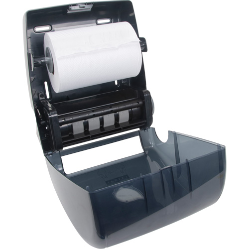 Distributeur pour rouleau d'essuie-mains, Sans contact, 12,4" la x 9,65" p x 14,57" h D. Morneault & Fils