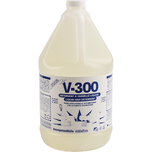 D&eacute;tergent &agrave; vaisselle pour eau dure, pour lave-vaisselle automatique, Liquide, 4 L D. Morneault & Fils