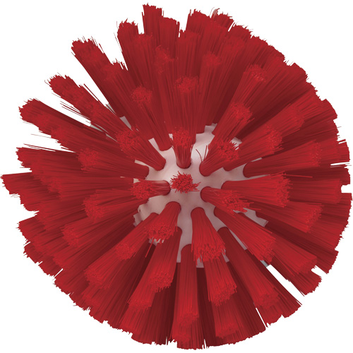 5" Brush, Medium Bristles, 4-1/2" Long, Red D. Morneault & Fils