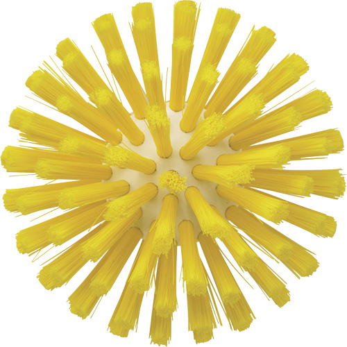 5" Brush, Medium Bristles, 4-1/2" Long, Yellow D. Morneault & Fils
