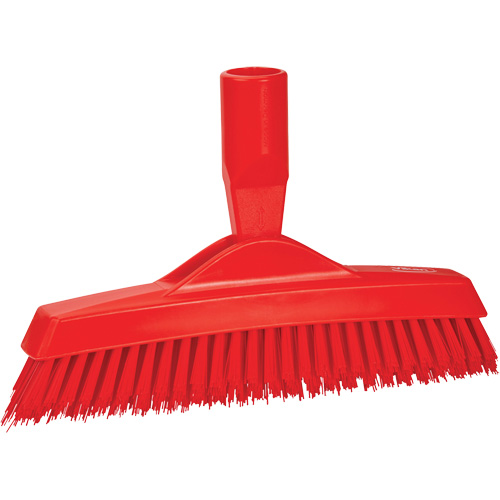 Brosse &agrave; coulis, Soies Ferme, Longueur de 9-1/4", Rouge D. Morneault & Fils