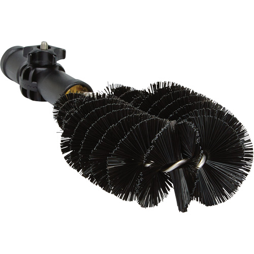 Drain Cleaning Brush, Stiff Bristles, 11" Long, Black D. Morneault & Fils