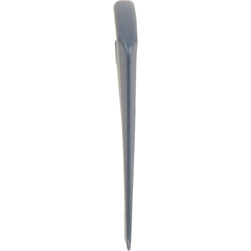 Mini grattoir de paillasse perceptible par d&eacute;tecteur de m&eacute;tal, Bleu, 5-1/4" la x 3-2/5" lo D. Morneault & Fils