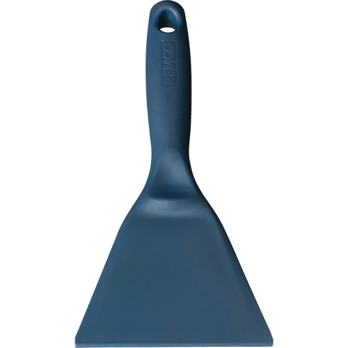 Grand grattoir perceptible par d&eacute;tecteur de m&eacute;tal, Bleu, 4-1/4" la x 10" lo D. Morneault & Fils