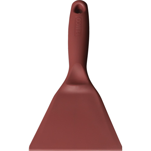 Large Metal Detectable Scraper, Red, 4-1/4" W x 10" L D. Morneault & Fils