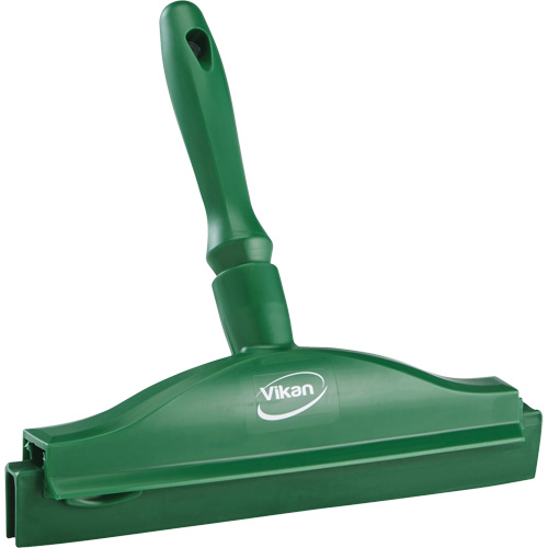 Double Blade Ultra Hygiene Squeegee, 10", Green D. Morneault & Fils