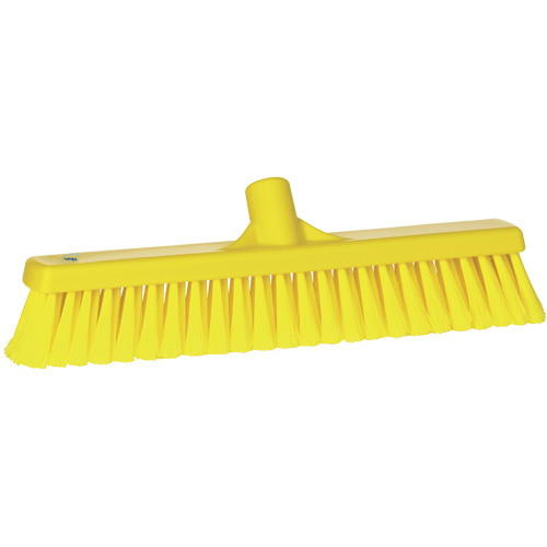 Balai-brosse pour particules fines, Crins Fin/&agrave; bout ouvrant, 16-1/4", Polypropyl&egrave;ne, Jaune D. Morneault & Fils