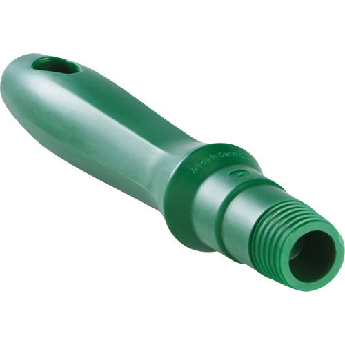 Mini manche, Brosse/Support &agrave; tampon/Grattoir/Raclette, Vert, Standard, 6-1/4" lo D. Morneault & Fils