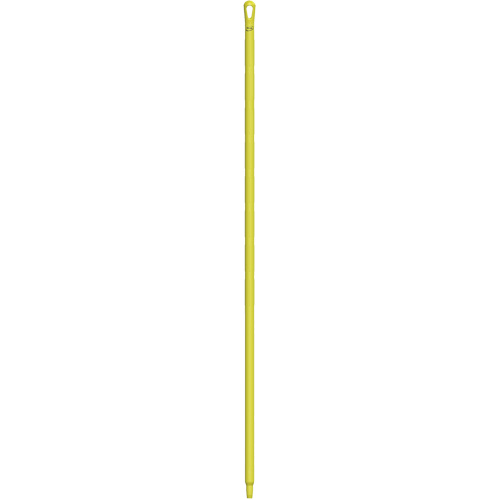 Ultra Hygiene Handle, Broom/Brush/Pad Holder/Scraper/Squeegee, Yellow, Ergonomic, 67" L D. Morneault & Fils