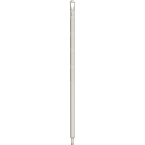 Ultra Hygiene Handle, Broom/Brush/Pad Holder/Scraper/Squeegee, White, Standard, 40" L D. Morneault & Fils