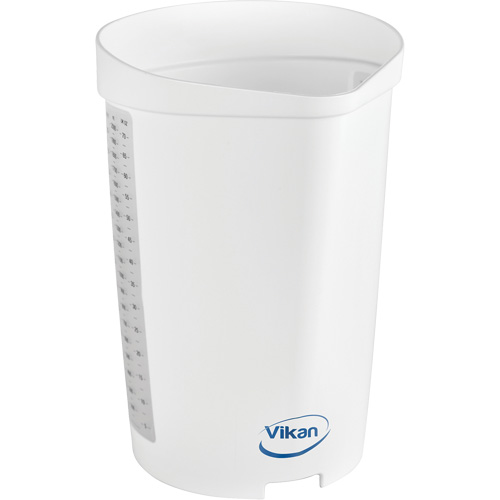 Measuring Jug, Plastic, White, 65 oz. D. Morneault & Fils