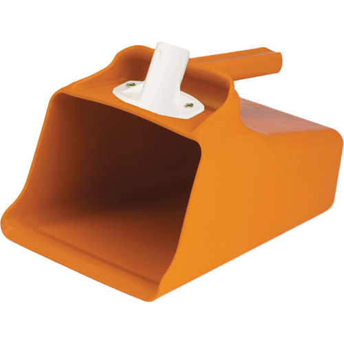 Grande pelle &agrave; main &agrave; puiser, Plastique, Orange, 128 oz. D. Morneault & Fils