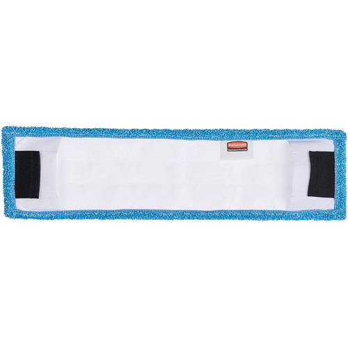 Tampon de vadrouille &agrave; t&ecirc;te plate adaptable, Finition, Microfibre, 5-1/2" x 19-1/2" D. Morneault & Fils