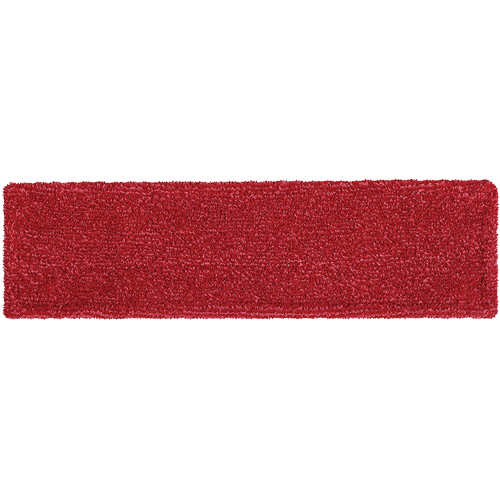 Tampon de vadrouille &agrave; t&ecirc;te plate adaptable, Finition, Microfibre, 5-1/2" x 19-1/2" D. Morneault & Fils