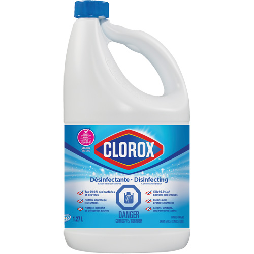 Disinfecting Bleach, 1.27 L, Jug D. Morneault & Fils