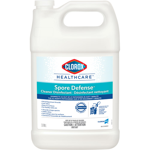 Clorox Healthcare&reg; Spore Defense Cleaner Disinfectant, 3.78 L, Jug D. Morneault & Fils