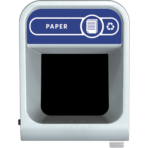 Conteneur pour d&eacute;chets de papier Configure, Vrac/Bord de rue/De bureau, Acier, 33 gal. US D. Morneault & Fils