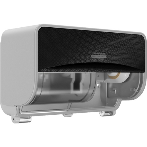 Icon Standard Roll Horizontal Toilet Paper Dispenser, Multiple Roll Capacity D. Morneault & Fils