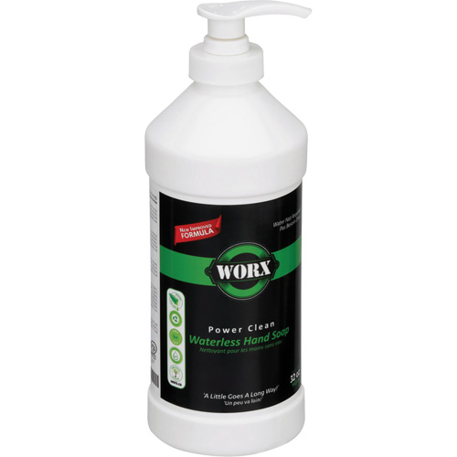 Savon pour les mains sans eau Power Clean, Liquide, 945 ml, Sans parfum D. Morneault & Fils