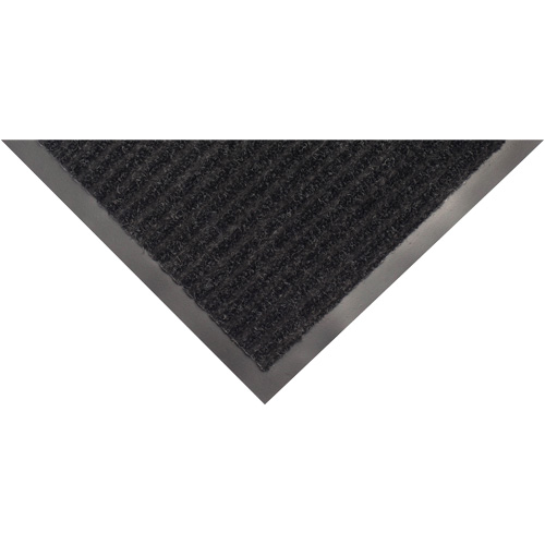 Tapis &agrave; nervures doubles, Essuie-pieds/grattoir, 4' x 6' x 1/4", Charbon D. Morneault & Fils