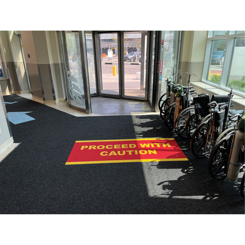 Tapis dentr&eacute;e Supreme Knob, Essuie-pieds/grattoir, 13-5/12' x 75-1/2' x 7/16", Charbon D. Morneault & Fils