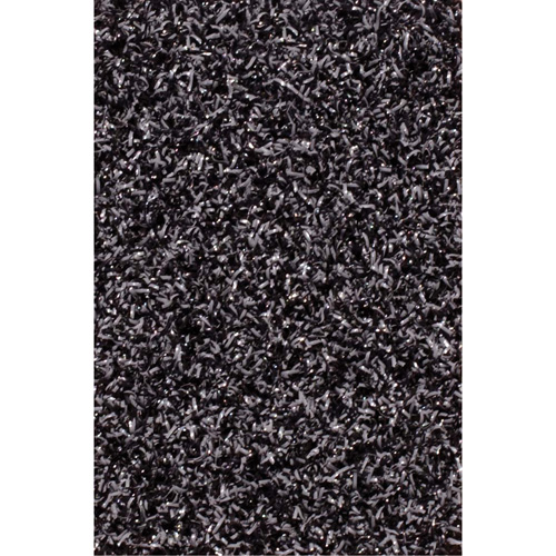 Tundra Indoor/Outdoor Matting, Latex/Polypropylene, Scraper Type, Tufted Cut Pile Pattern, 3-1/2' x 10', Charcoal D. Morneault & Fils